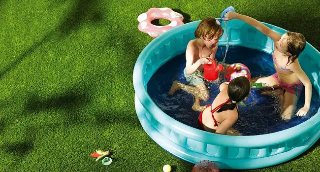 Can You Put Paddling Pool On Artificial Grass