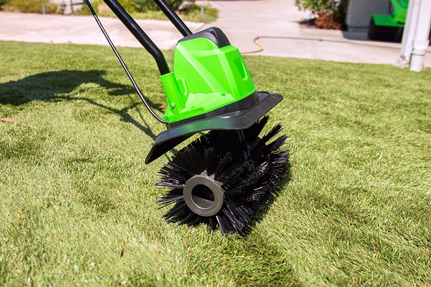 How To Power Broom Artificial Turf